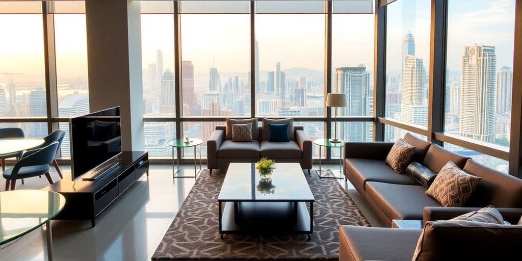 Are serviced apartments in Hong Kong or Singapore better for short-term business trips?