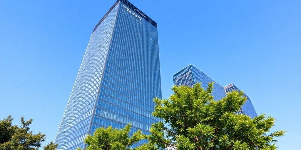 Exploring the Architectural Marvels of Time City Office Tower 2