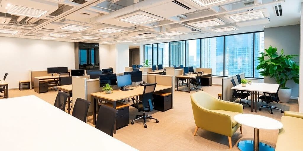 How flexible are lease extensions for serviced offices in Singapore?