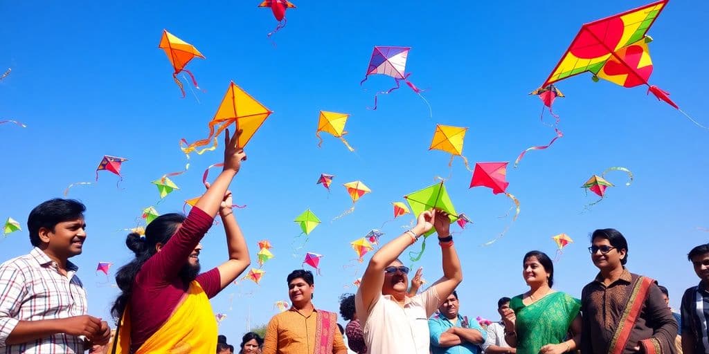 Kite Battles in the Sky: UAE's South Asian Community Celebrates Basant Festival