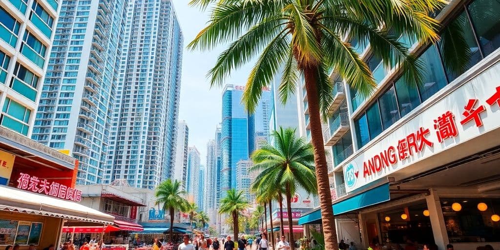 What are the most popular areas for expats to stay in Hong Kong?