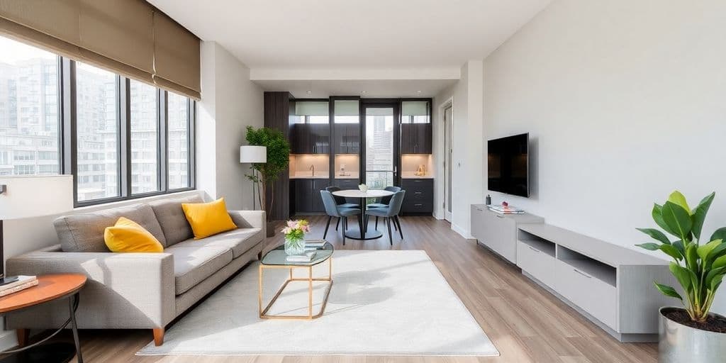 What are the options for fully furnished serviced apartments in Singapore?