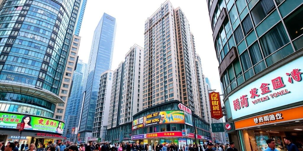 Which neighbourhoods in Hong Kong are most convenient for business travellers?