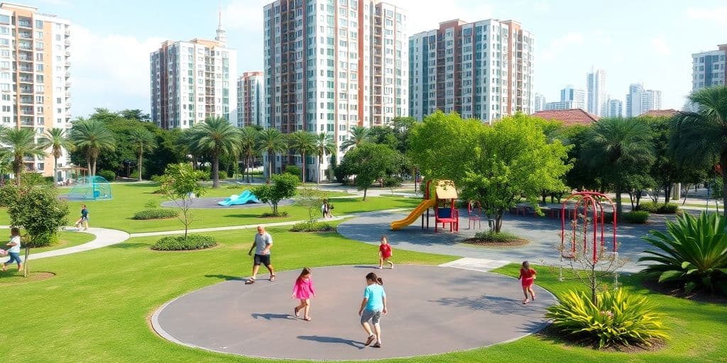 Which neighbourhoods in Singapore are most popular among expat families?