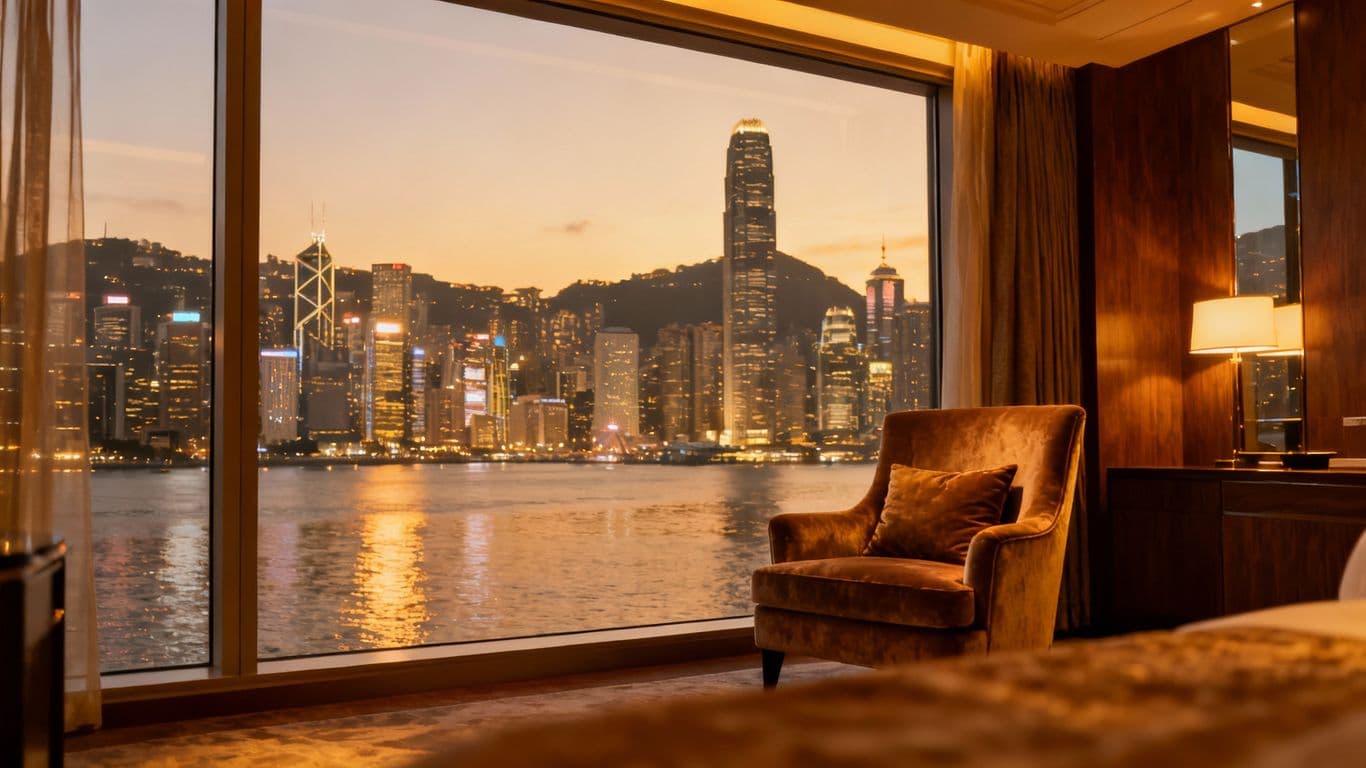 Which Room Has the Best View at Harbour Grand Hong Kong?