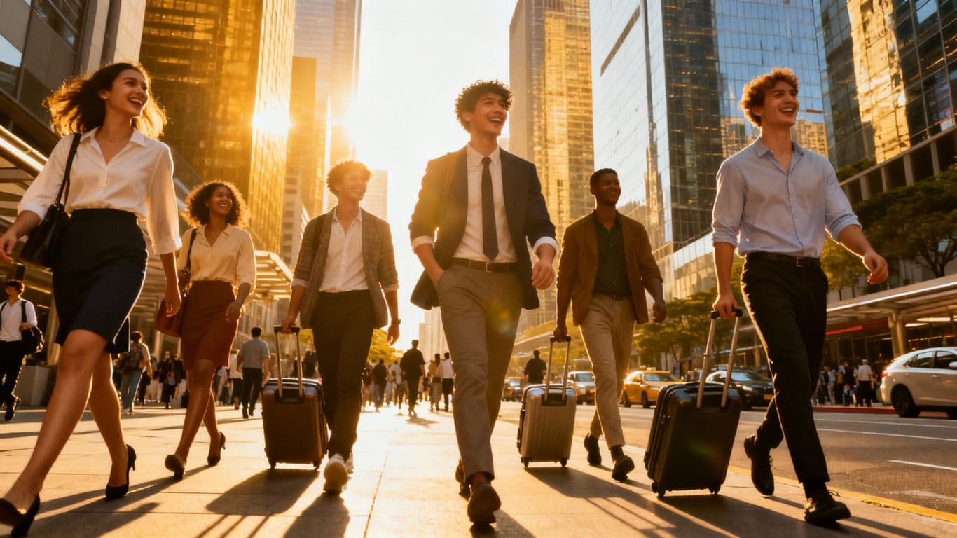 Why expats now live in cities temporarily