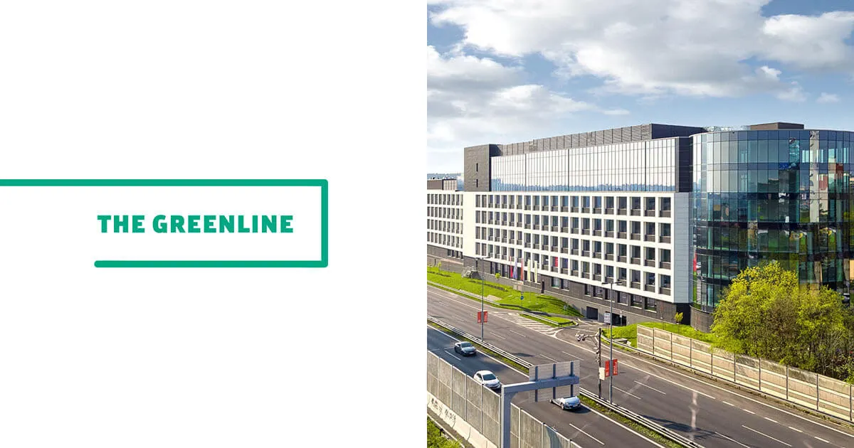 Greenline Kačerov, coworking space in Prague