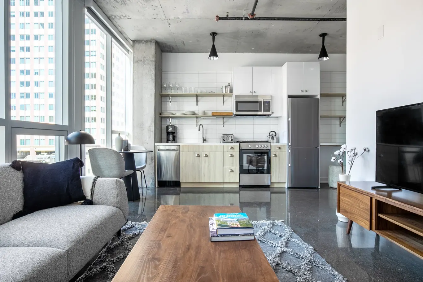 Blueground Bush Temple, serviced apartment in Chicago