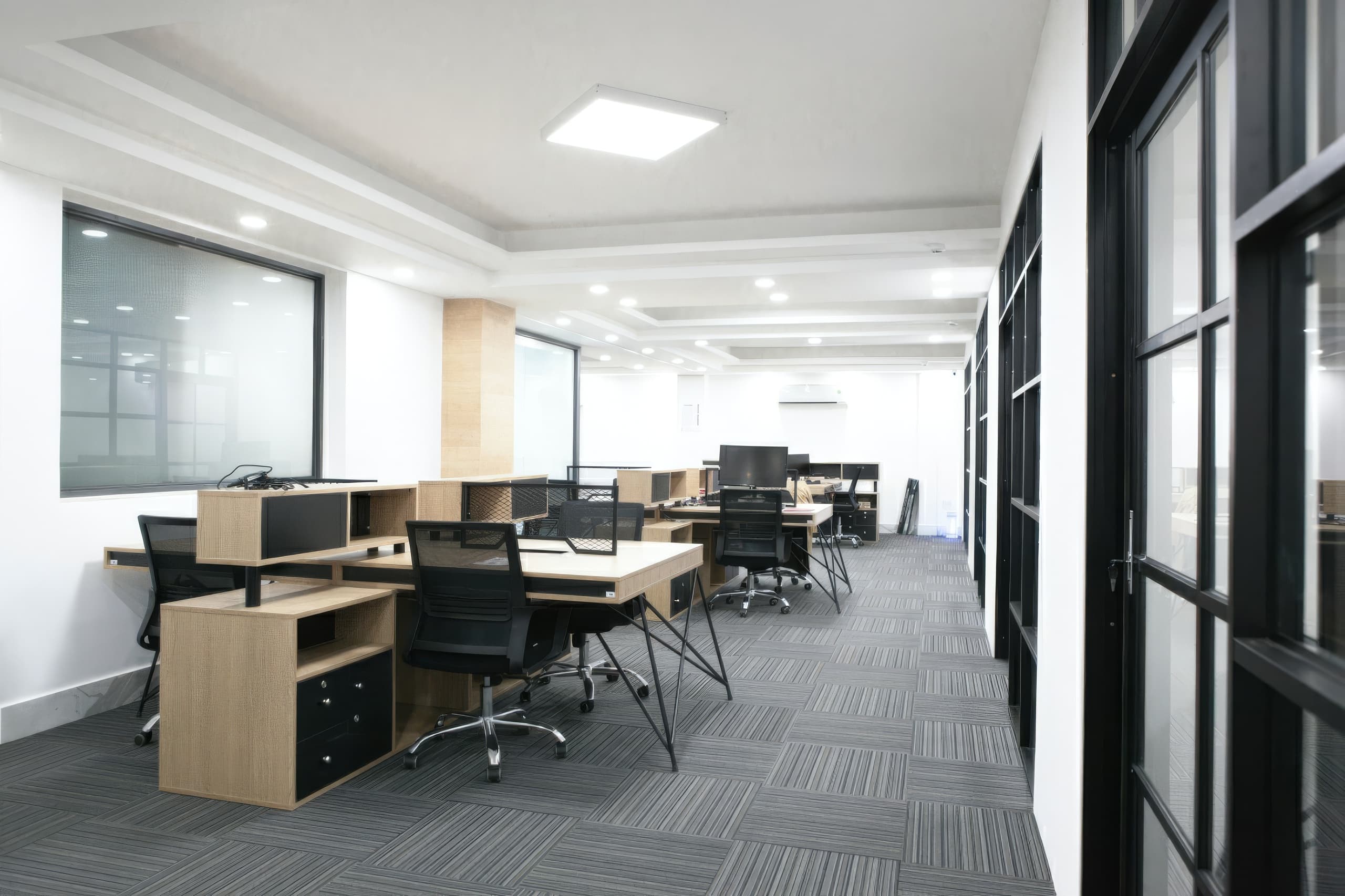 A SPACE OFFICE BUILDING