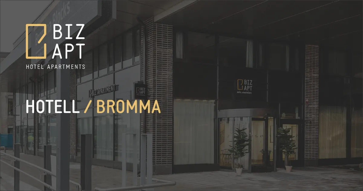 Biz Apartment Bromma, serviced apartment in Stockholm