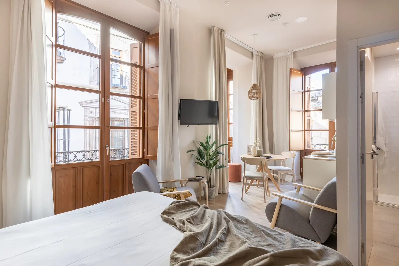 Líbere Málaga Teatro Romano, serviced apartment in Málaga